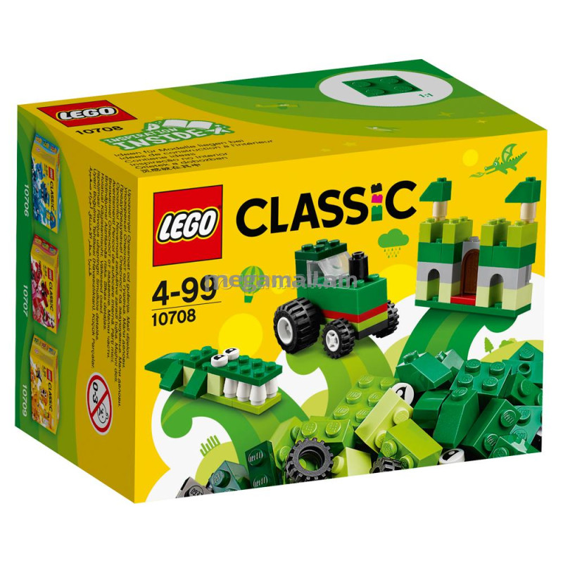 Конструктор LEGO Classic Зелёный набор для творчества (10708)