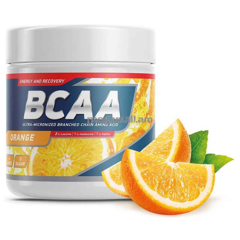 Аминокислоты GeneticLab Nutrition BCAA 2:1:1 (Апельсин) 250 г