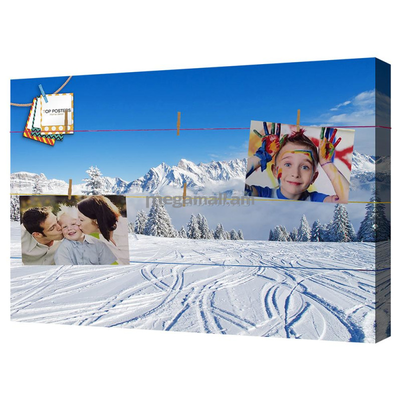 Фотосет, Топпостерс, Зимний пейзаж, 40х60 см (2004000005650)