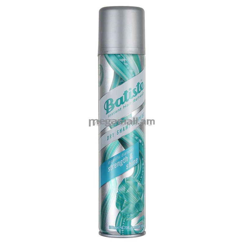 сухой шампунь для волос Batiste Dry Shampoo Strength&Shine Сила и Блеск, 200 мл [503289] [5010724527863]