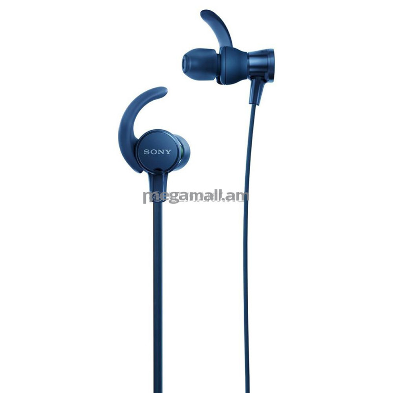 Наушники Sony MDR-XB510ASL, синий, с микрофоном