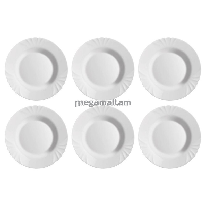Набор суповых тарелок Luminarc Cadix 6 шт., 23 см, арт.J6691-1, (4630027145406)