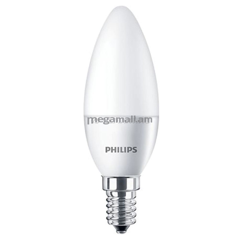 Упаковка 10 шт ламп светодиодных PHILIPS CorePro candle ND 5.5W E14 840 (871869654356600)