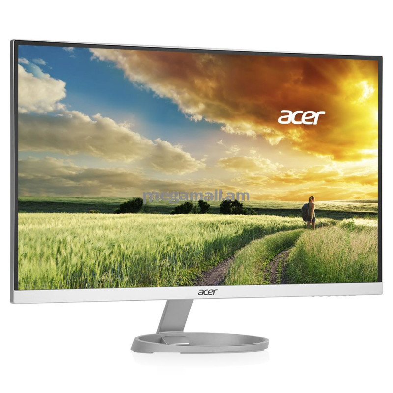 Acer H277HUsmipuz, 2560x1440, HDMI, DP, 4ms, IPS, серебристый, с колонками [UM.HH7EE.018]