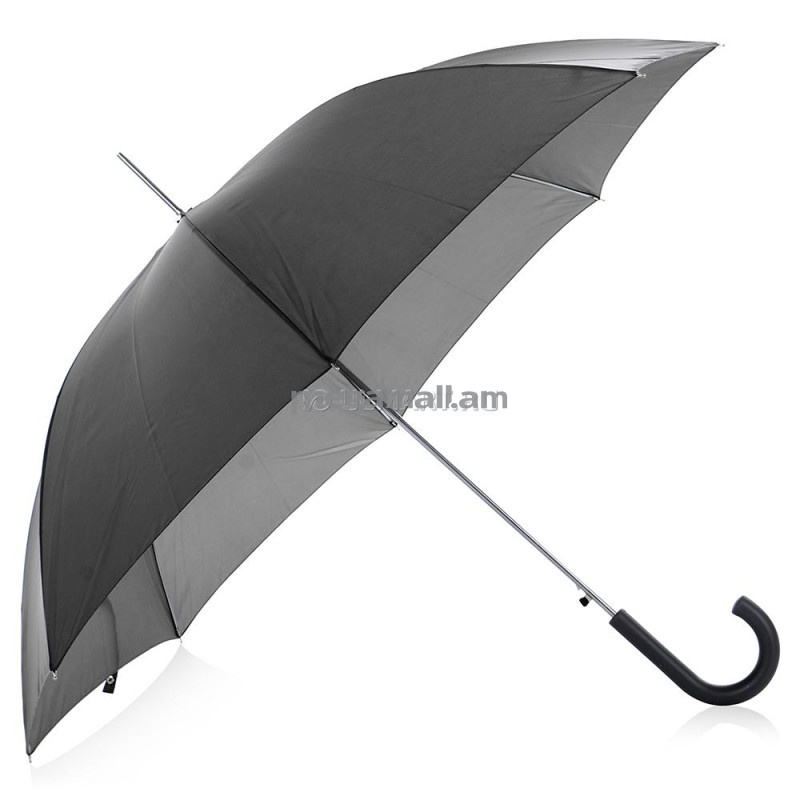 зонт трость женский Derby 71430 GR, полуавтомат, серый [9003034531060]