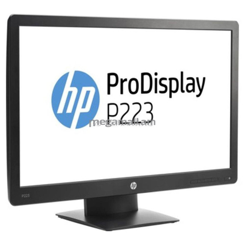 HP ProDisplay P223, 1920x1080, DVI, DP, 5ms, VA, черный