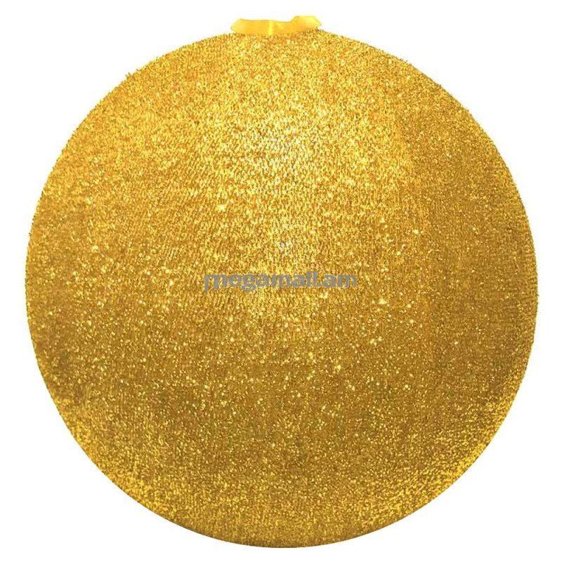 SHLights Шар из ткани с блестками, в основе надувной мяч, 80 см, золотой (Q80GL)