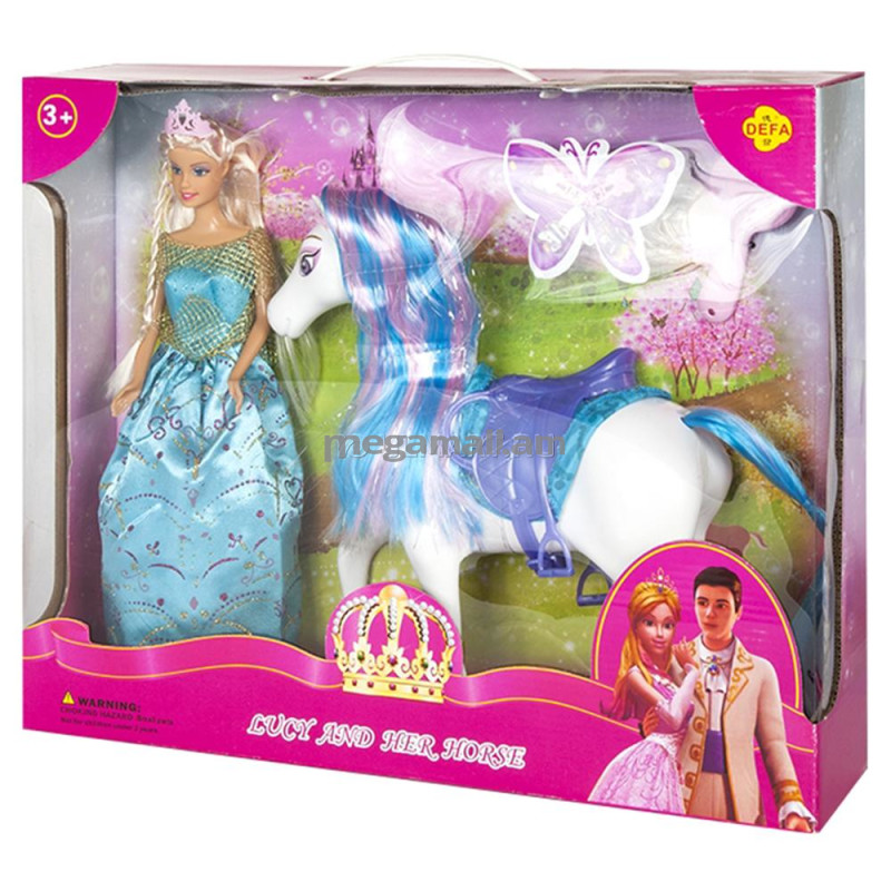 Кукла Defa Lucy Принцесса с лошадкой (8209)