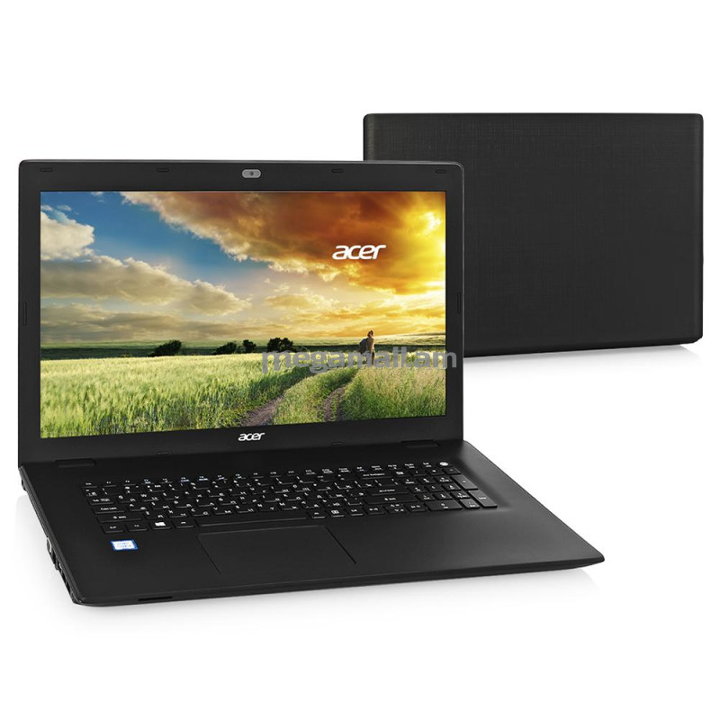 ноутбук Acer TravelMate P278-M-377H, NX.VBPER.013, 17.3" (1600x900), 4GB, 1000GB, Intel Core i3-6006U, Intel HD Graphics, DVD±RW DL, LAN, WiFi, BT, Linux, black, черный