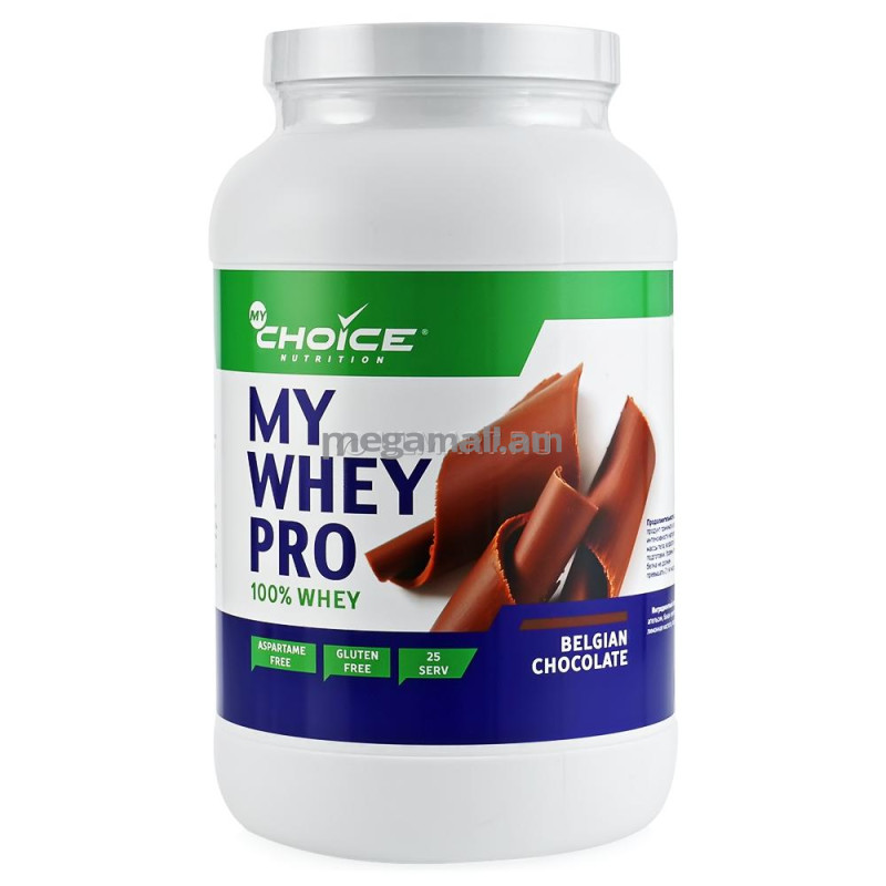 Сывороточный протеин Whey pro MyChoice Nutrition (шоколад) 825 гр