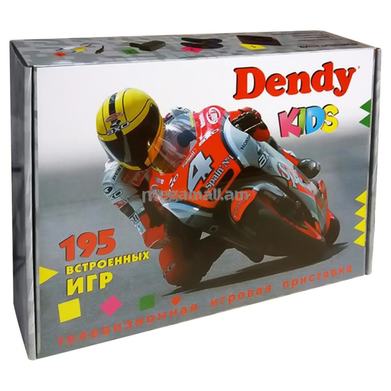 игровая консоль Dendy Kids 195 игр