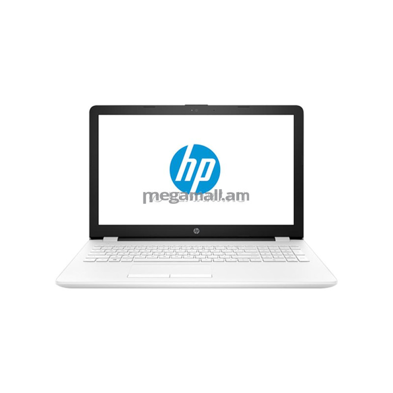 ноутбук HP 15-bs588ur, 2PV89EA, 15.6" (1920x1080), 4GB, 500GB, Intel Pentium N3710, Intel HD Graphics, LAN, WiFi, BT, Win10, white, белый