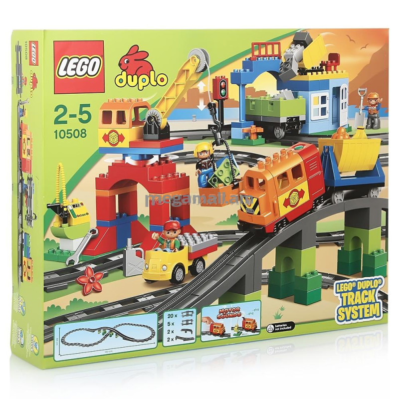 Конструктор LEGO DUPLO Большой поезд, от 2 лет (10508)