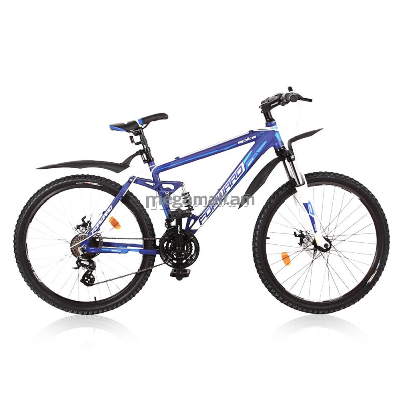 Велосипед Forward Spike 1.0 Disk (2014), рама 16", синий матовый (RBKW4S66Q008)