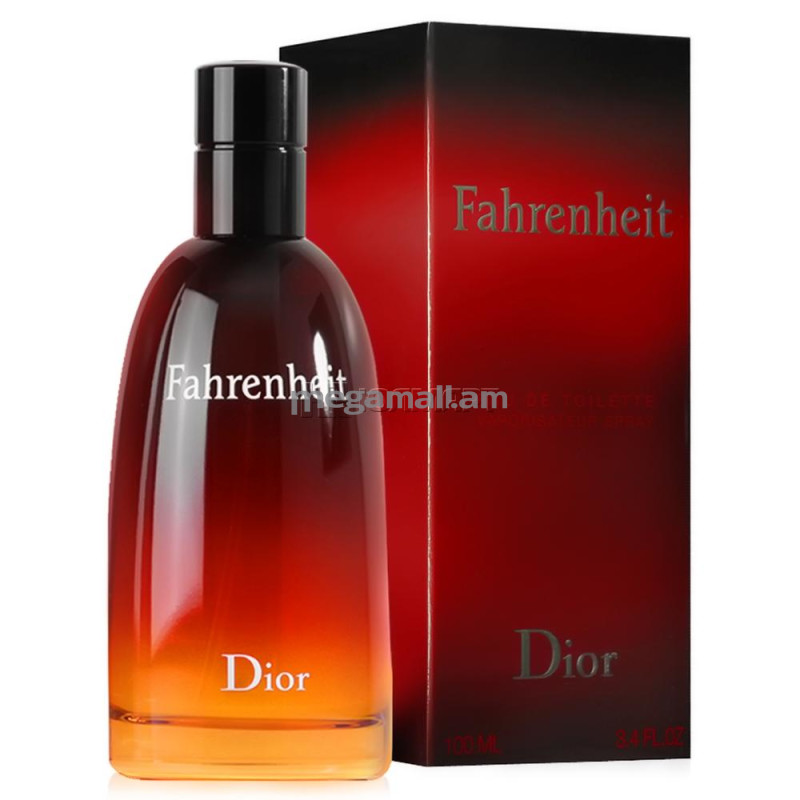туалетная вода Christian Dior Fahrenheit, 100 мл, мужская [3348900012219]
