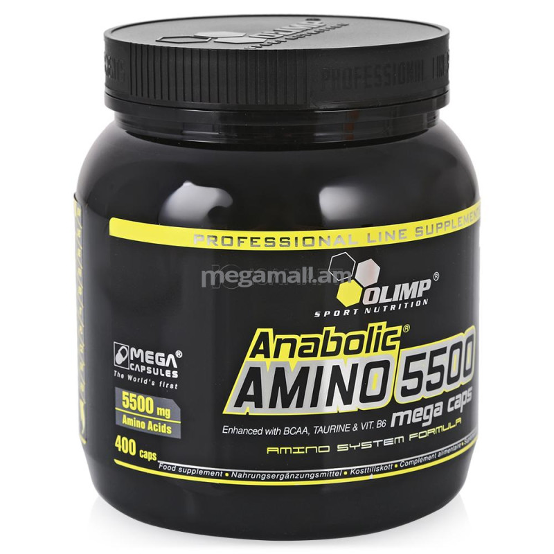 Аминокислоты Olimp Anabolic Amino 5500 400 капсул