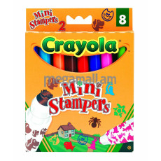 Crayola 8 մինի կնիքներ կենդանիների պատկերներով