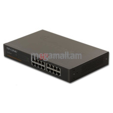 коммутатор TP-Link TL-SF1016, 16-port fast ethernet switch 10/100Mbps, 1U rack mount, Steel case