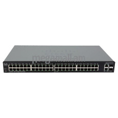коммутатор Cisco SB SLM2048T-EU, Gigabit Smart Switch 48 ports 10/100/1000Mbps, 2 ports 10/100/1000 or SFP, 19" 1U