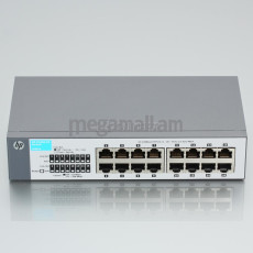 коммутатор HP 1410-16  Switch, J9662A, 16 ports 10/100, 19" 1U