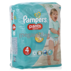 Трусики-подгузники Pampers Pants 4 (9-14 кг), 16 шт