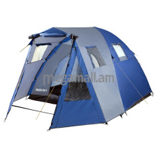Палатка 5-местная TREK PLANET Dahab Air 5, 450 (210)x310x185 см, синий/серый, 70236