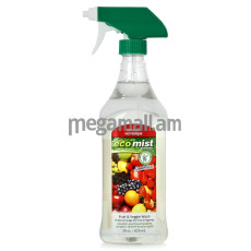 средство для мытья фруктов и овощей Eco Mist Frut & Veggie Wash, 0.85 л [EM825XXFVTR06EFL] [813358001656]