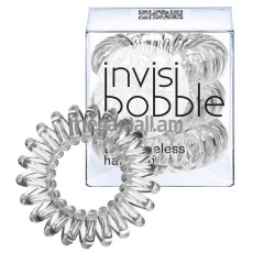 резинка-браслет для волос Invisibobble Crystal Clear, 3 шт [3007] [4260285370748]