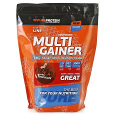 Гейнер Pure Protein, двойной шоколад, 1000 г