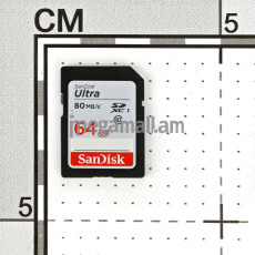 карта памяти SDXC 64Gb Class 10 UHS-I 80MB/s SanDisk Ultra, SDSDUNC-064G-GN6IN