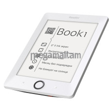 Reader Book 1 6" 4Gb white-black, белая-чёрная