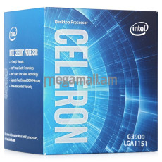 Intel Celeron G3900, 2.80ГГц, 2 ядра, 2МБ, LGA1151, BOX, BX80662G3900