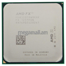 AMD FX-8320 Black Edition, 3.50ГГц, 8 ядер, 8+8МБ, Socket AM3+, OEM, FD8320FRW8KHK