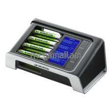 зарядное устройство VARTA LCD Fast Charger + аккумуляторы AA 2400mAh Ready2Use 4шт. + автомобильный адаптер 12V [57675101441]