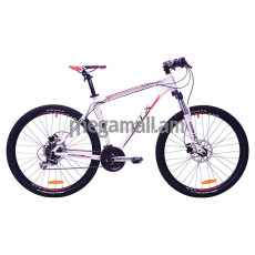 Велосипед GTX ALPIN 2000, колеса  27.5", рама 19", 24 скорости, белый/красный