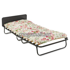 Кровать-тумба Отель КР 0005 на ламелях, 2000х900х340мм, нагрузка до 120кг, матрас ватный 10см