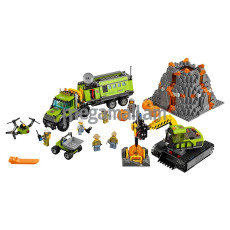 Конструктор LEGO City База исследователей вулканов (60124)