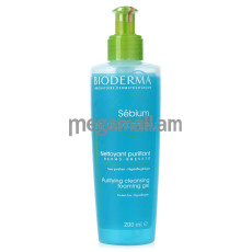 мусс для лица Bioderma Sebium Себиум, 200 мл, очищающий [B028663I] [3401578653709]