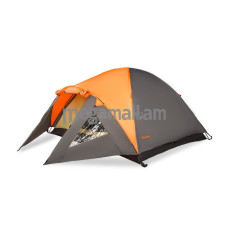 Палатка 4-х местная Larsen A4 QUEST, оранжевый/серый