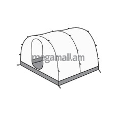 Жилой модуль для палатки RedFox Team Fox Light (светло-серый)
