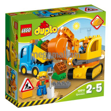 Конструктор LEGO DUPLO Грузовик и гусеничный экскаватор (10812)