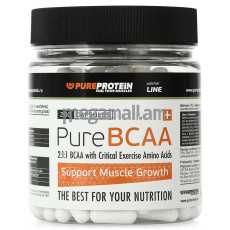 Аминокислоты BCAA Pure Protein, 200 капс
