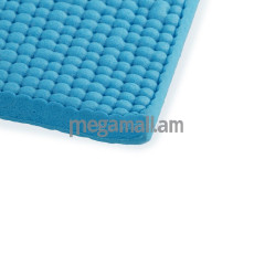 Коврик для йоги STARFIT FM-101 PVC 173x61x1,0 см, синий , 4680019130521