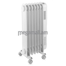 масляный обогреватель радиатор SUPRA ORS-07-S1 white, 7 секций, 1500 Вт