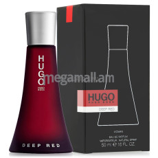 парфюмерная вода Hugo Boss Deep Red, 50 мл, женская [0737052683522]