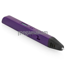 3D ручка MyRiwell RP 800A c OLED  дисплеем, фиолетовая (RP800AF)