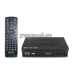 Цифровая ТВ приставка ZIFRO DT2-M5 (DVB-T/T2), черная