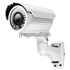 камера для  видеонаблюдения Ginzzu HAB-20V1P корпусная, AHD вариофокальная 2.0Mp, 2.8-12мм, 1/2.7" PAS5220 Сенсор, ИК подстветка до 40м, металлический корпус, защита IP66