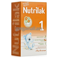 Смесь молочная Nutrilac 1 (0-6 мес), 350 г
