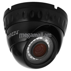 камера для  видеонаблюдения Ginzzu HAD-1035O купольная, AHD 1.0Mp OV9732, 3.6mm, ИК подстветка до 20м, пластиковый корпус